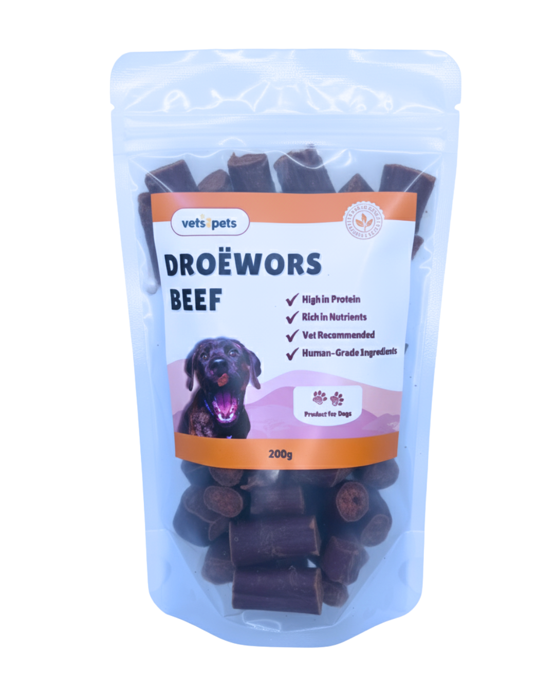 Human-Grade Beef Droewors Treats